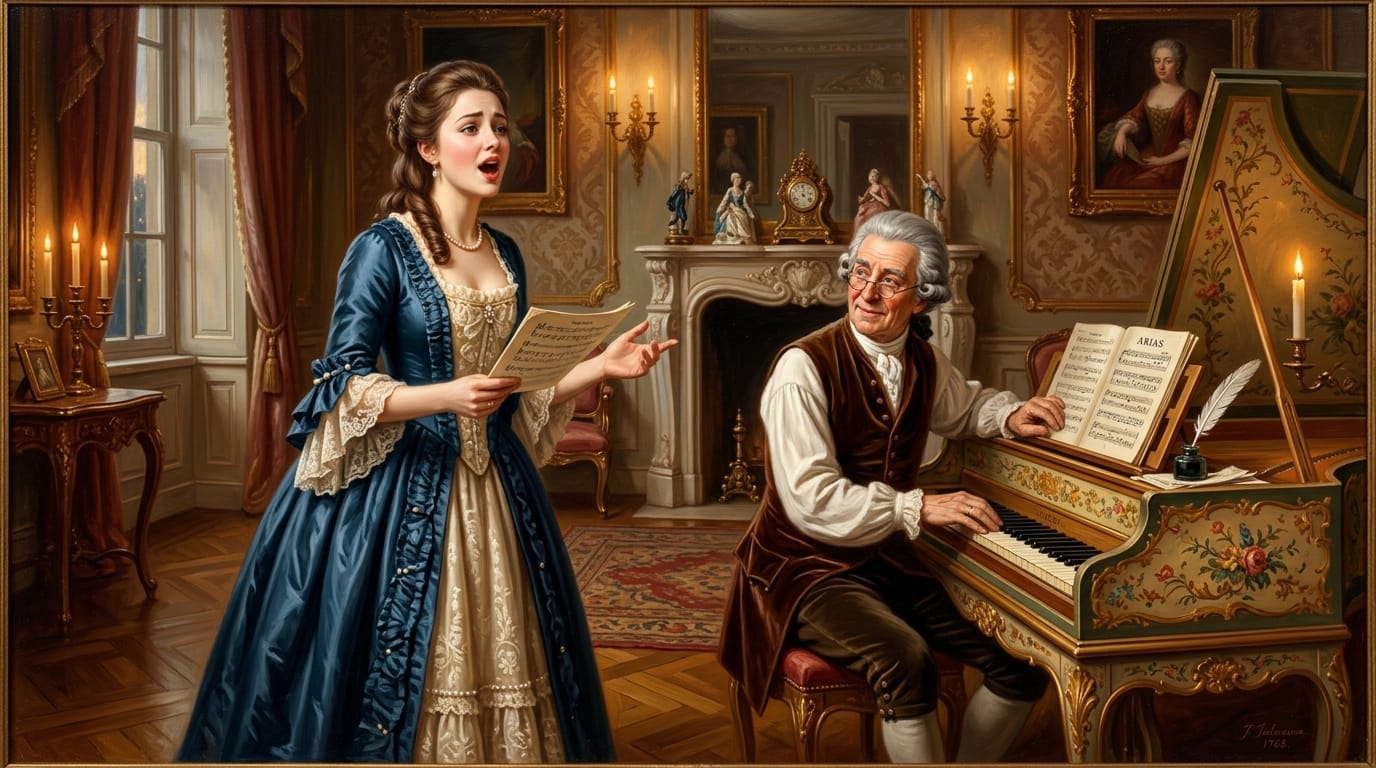 Marriage to Anna Magdalena Wilcke