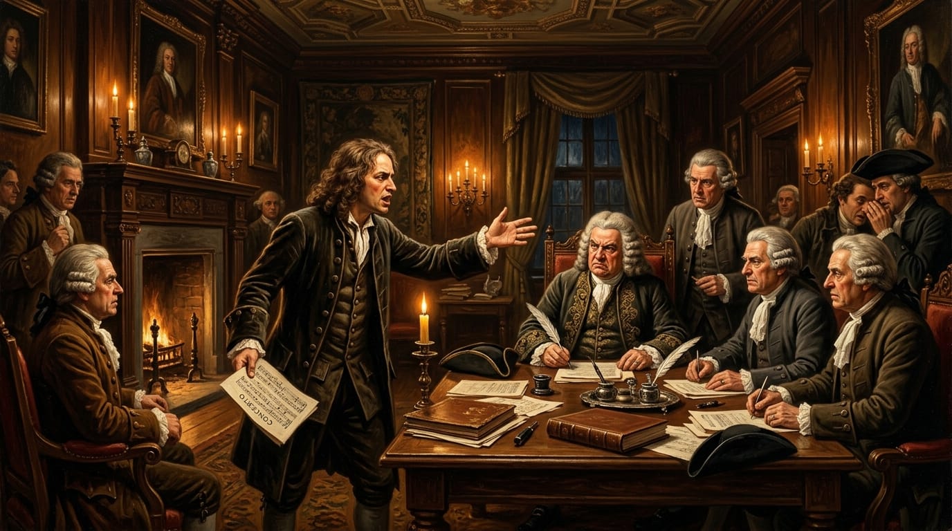 Friction with the Leipzig Council