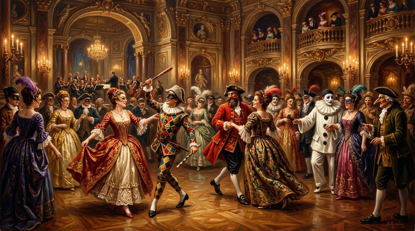 Ernestine von Fricken and Carnaval