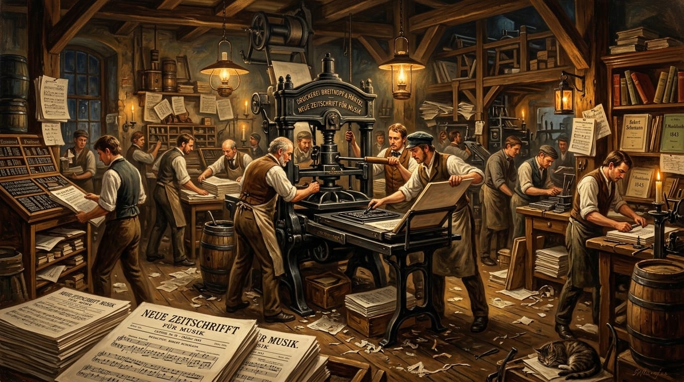 Founding the Neue Zeitschrift für Musik